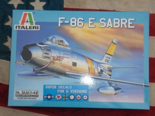 Italeri 2636  F-86E Sabre
